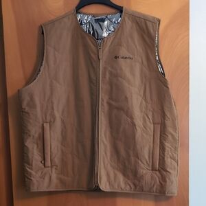 Columbia Men's Brown Quilted Vest